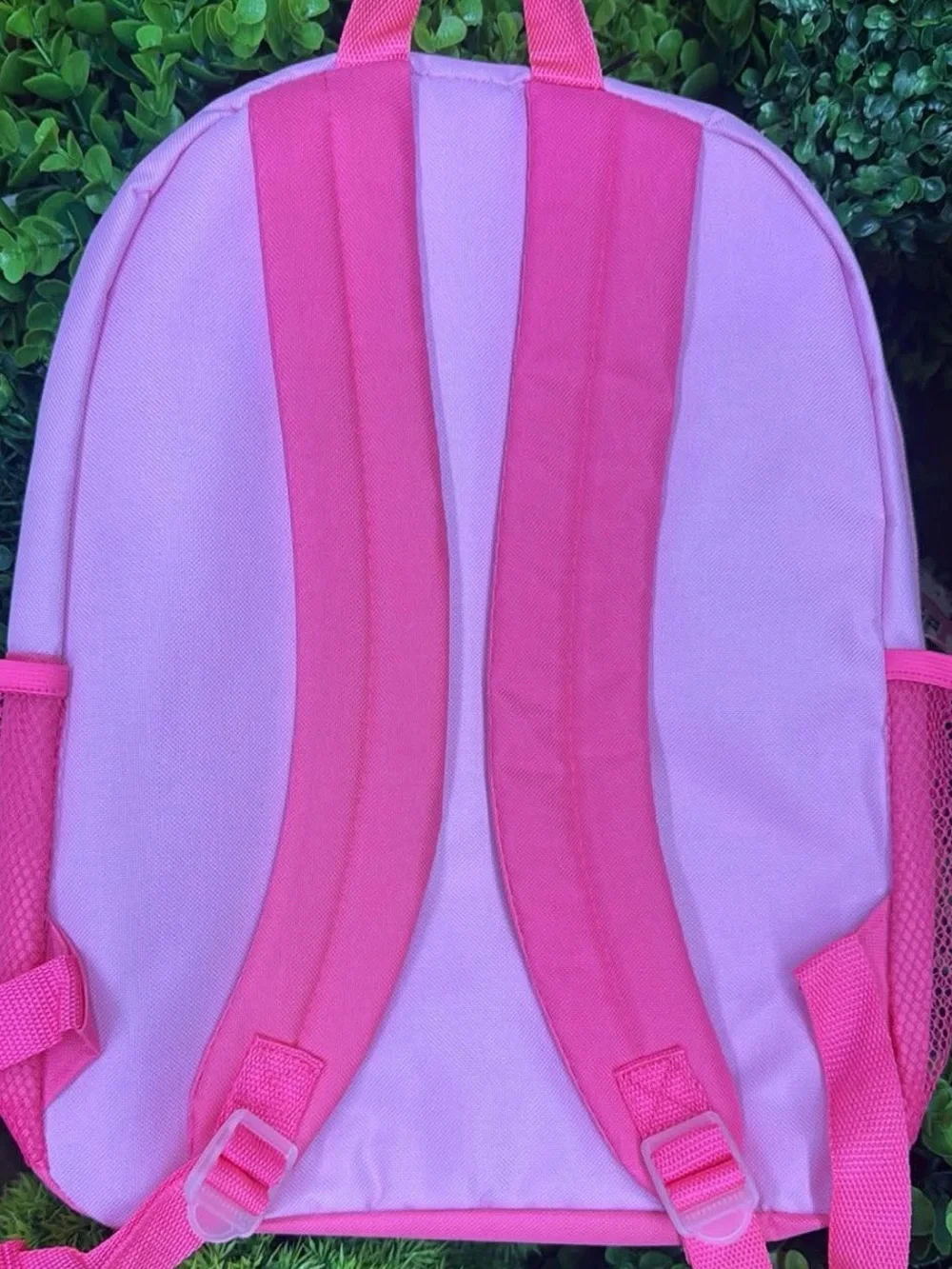 Hello Kitty Pink & White Striped Kids Backpack